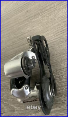 Campagnolo Record Titanium Rear Derailleur Carbon Titanium 10 Or 9 Speed