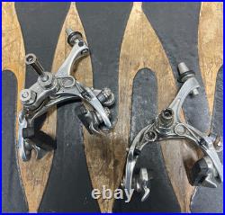 Campagnolo Record Titanium Road Bike Brake Set polished finish dual pivot retro