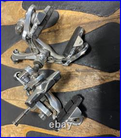 Campagnolo Record Titanium Road Bike Brake Set polished finish dual pivot retro