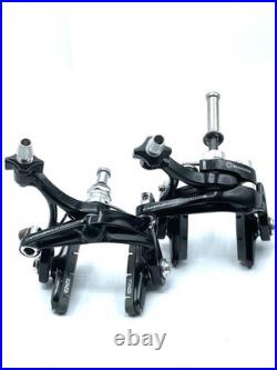 Campagnolo Record Titanium Skeleton Brakes Made In Italy / Enve Pads