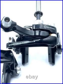Campagnolo Record Titanium Skeleton Brakes Made In Italy / Enve Pads