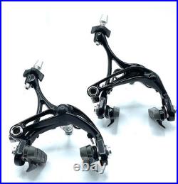 Campagnolo Record Titanium Skeleton Brakes Made In Italy / Enve Pads