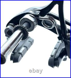 Campagnolo Record Titanium Skeleton Brakes Made In Italy / Enve Pads