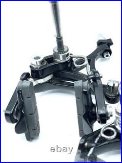 Campagnolo Record Titanium Skeleton Brakes Made In Italy / Enve Pads