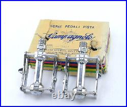 Campagnolo Record Track Pedal Set Nuovo 9/16 Vintage Pista Bicycle A NOS