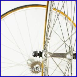 Campagnolo Record Track Wheels Hubs Nisi Rims Tubular 32 H Pista Bike Bicycle