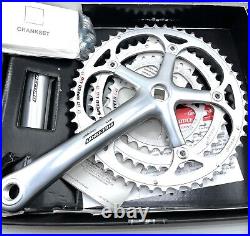 Campagnolo Record Triple Crankset 50/40/30 Rings 172.5mm NOS 10 Speed UD Campy