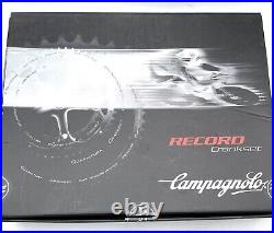 Campagnolo Record Triple Crankset 50/40/30 Rings 172.5mm NOS 10 Speed UD Campy