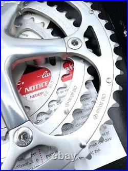 Campagnolo Record Triple Crankset 50/40/30 Rings 172.5mm NOS 10 Speed UD Campy