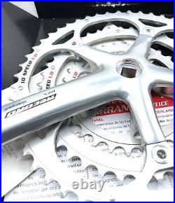 Campagnolo Record Triple Crankset 50/40/30 Rings 172.5mm NOS 10 Speed UD Campy