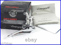 Campagnolo Record Triple Front Derailleur Alloy Braze on 10 speed Bicycle NOS