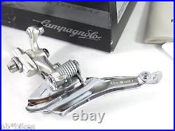 Campagnolo Record Triple Front Derailleur Alloy Braze on 10 speed Bicycle NOS