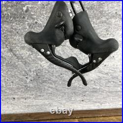 Campagnolo Record Triple Shifters 10 Speed Ergopower Carbon Fiber Shift Levers Campagnolo Record Triple Shifters 10 Speed Ergopower Carbon Fiber Shift Levers