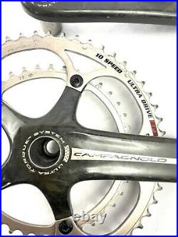 Campagnolo Record Ultra Torque Carbon Road Bike Crankset 172.5mm 53/39 Rings