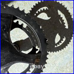 Campagnolo Record Ultra-Torque Carbon Road Crankset 172.5mm Double 53/39T Black