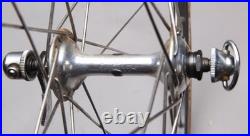 Campagnolo Record Wheel Set with Orange Continental Sew Ups Tires Sprint 250S