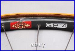 Campagnolo Record Wheel Set with Orange Continental Sew Ups Tires Sprint 250S