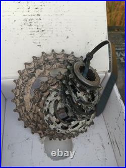 Campagnolo SUPER RECORD 1129 cassette SIX TITANIUM COGS SIX STEEL COGS G2U
