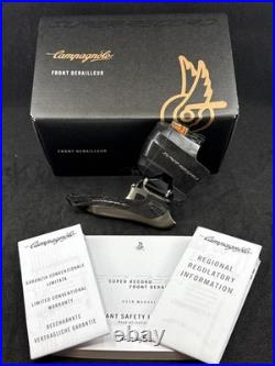 Campagnolo SUPER RECORD Wireless Front Derailleur 12-Speed Braze-On Carbon