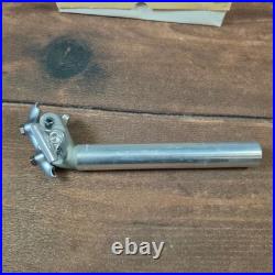 Campagnolo Seatpost Road 27.2 Silver Good Vintage Italian Reggisella Boxed
