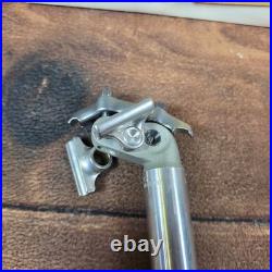 Campagnolo Seatpost Road 27.2 Silver Good Vintage Italian Reggisella Boxed