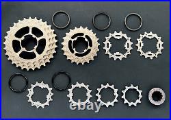 Campagnolo Super Record 11-29t- 12 Speed Sprocket Cassette Silver Used