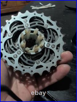 Campagnolo Super Record 11-Speed Cassette 12-29T Silver Steel CS10-SR129