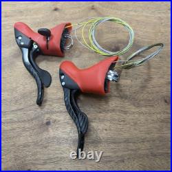 Campagnolo Super Record 11 Speed Ergo Shifters 1st Gen Red 2011-2014