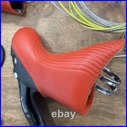 Campagnolo Super Record 11 Speed Ergo Shifters 1st Gen Red 2011-2014