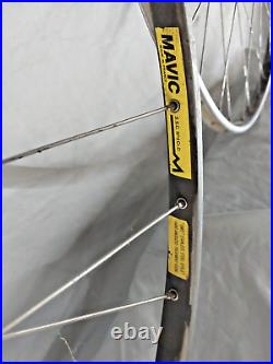 Campagnolo Super Record 700c Road Bike Wheel Set Campy Italy Tubular USA Shipper