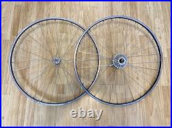 Campagnolo Super Record 700c Wolber Super Champion Alpine Rims Clincher Wheelset