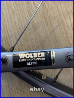 Campagnolo Super Record 700c Wolber Super Champion Alpine Rims Clincher Wheelset