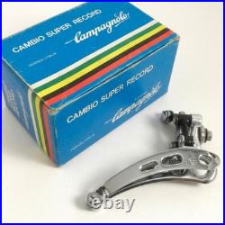 Campagnolo Super Record Braze-On Front Derailleur 2nd Gen Type D NOS Vintage FD