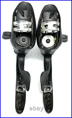 Campagnolo Super Record Carbon Fiber 11 Speed Shifters Road Bike Campy