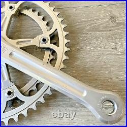 Campagnolo Super Record Crankset Double 170 MM Arms 52-42 Tooth