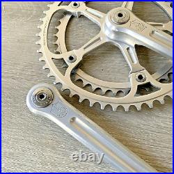 Campagnolo Super Record Crankset Double 170 MM Arms 52-42 Tooth