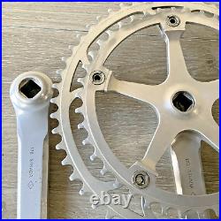 Campagnolo Super Record Crankset Double 170 MM Arms 52-42 Tooth