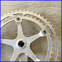 Campagnolo Super Record Crankset Double 170 MM Arms 52-42 Tooth