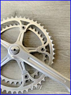 Campagnolo Super Record Crankset Double 52-42 Tooth 170 MM Arms Record Caps