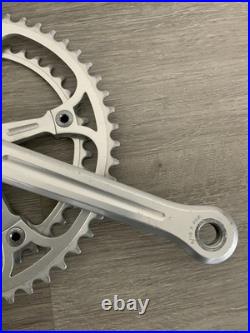 Campagnolo Super Record Crankset Double 52-42 Tooth 170 MM Arms Record Caps