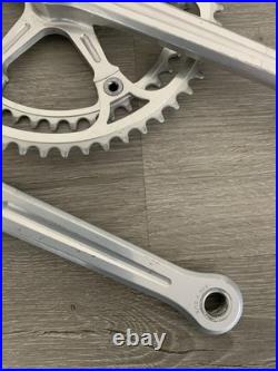Campagnolo Super Record Crankset Double 52-42 Tooth 170 MM Arms Record Caps