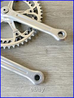Campagnolo Super Record Crankset Double 52-42 Tooth 170 MM Arms Record Caps