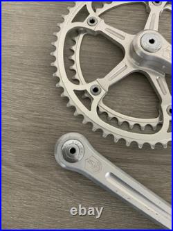 Campagnolo Super Record Crankset Double 52-42 Tooth 170 MM Arms Record Caps
