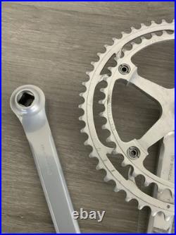 Campagnolo Super Record Crankset Double 52-42 Tooth 170 MM Arms Record Caps