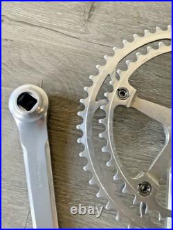 Campagnolo Super Record Crankset Double 52-42 Tooth 170 MM Arms Record Caps