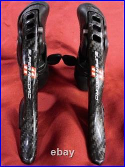 Campagnolo Super Record EP11-SR1C Carbon 11 Speed x 2 ErgoPower Shift Levers
