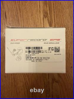 Campagnolo Super Record EPS 12s Rear Derailleur, 12-Speed, Carbon