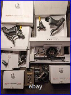 Campagnolo Super Record EPS V4 Electronic Groupset Hydraulic Flat Mount 12 Speed