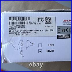 Campagnolo Super Record Eps 12H Right Rear 160mm Disc Brake Black NEW SEALED