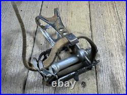 Campagnolo Super Record Pedals 9/16 X 20 Vintage Bike Bicycle Road Pedals Italy